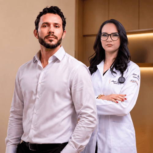 João Carlos Quiroprata e Dra. Mayara Loeblein Médica Clínica Geral em Palotina-PR